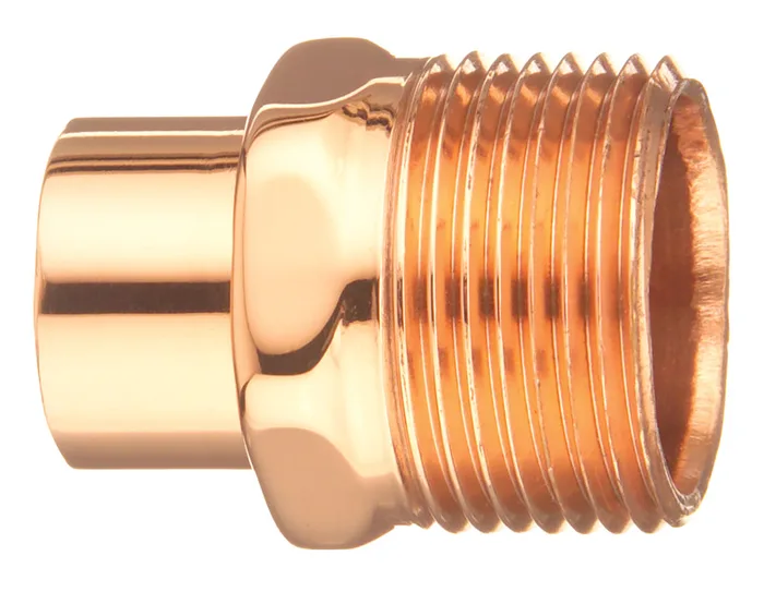 NIBCO 1/2 in. Copper X 1/2 in. D MPT Copper Street Adapter 1 pk