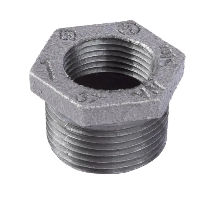 STZ Industries 1 in. MIP each X 3/4 in. D FIP Black Malleable Iron Hex Bushing (Pack of 5)