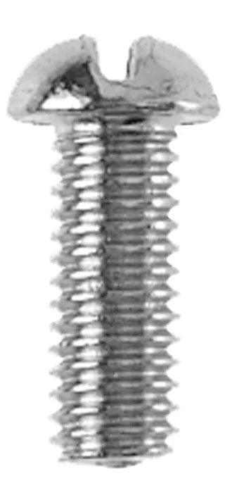 Danco No. 10-32 X 1/2 in. L Slotted Round Head Brass Bibb Screw 1 pk (Pack of 5)
