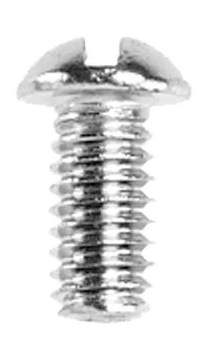 Danco No. 10-28 X 3/8 in. L Slotted Round Head Chrome-Plated Brass Bibb Screw 1 pk (Pack of 5)