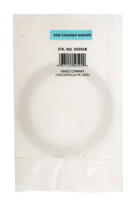 Danco 4-3/8 in. D Brown Brass Basket Strainer Washer (Pack of 5)