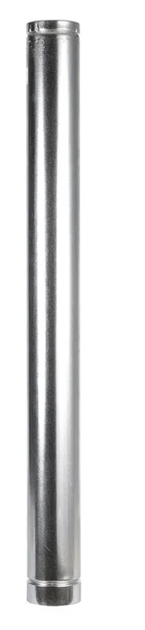 Selkirk 4 in. D X 48 in. L Aluminum Round Gas Vent Pipe (Pack of 2)