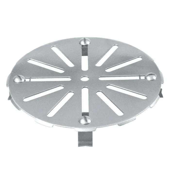 Sioux Chief Gripper 7-1/4 in. Chrome Round Stainless Steel Floor Drain Cover