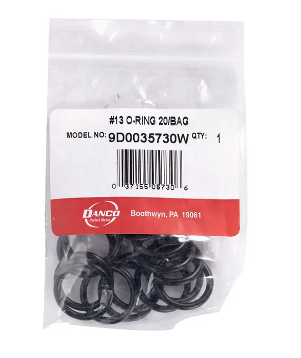 Danco 7/8 in. D X 0.69 in. D Rubber O-Ring 20 pk