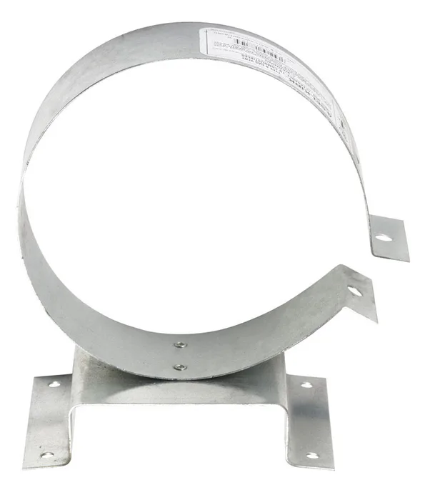 Selkirk 5 in. Aluminum/Galvanized Steel Stove Pipe Wall Support Kit