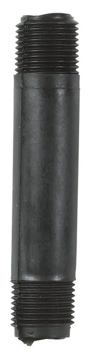 B&K Schedule 40 1/2 in. MIP X 1/2 in. D MIP Polyethylene 4 in. Nipple 1 pk