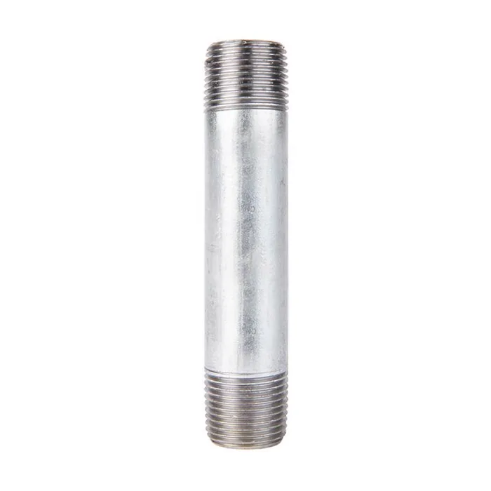 STZ Industries 1/8 in. MIP each Galvanized Steel 4 in. L Nipple (Pack of 5)