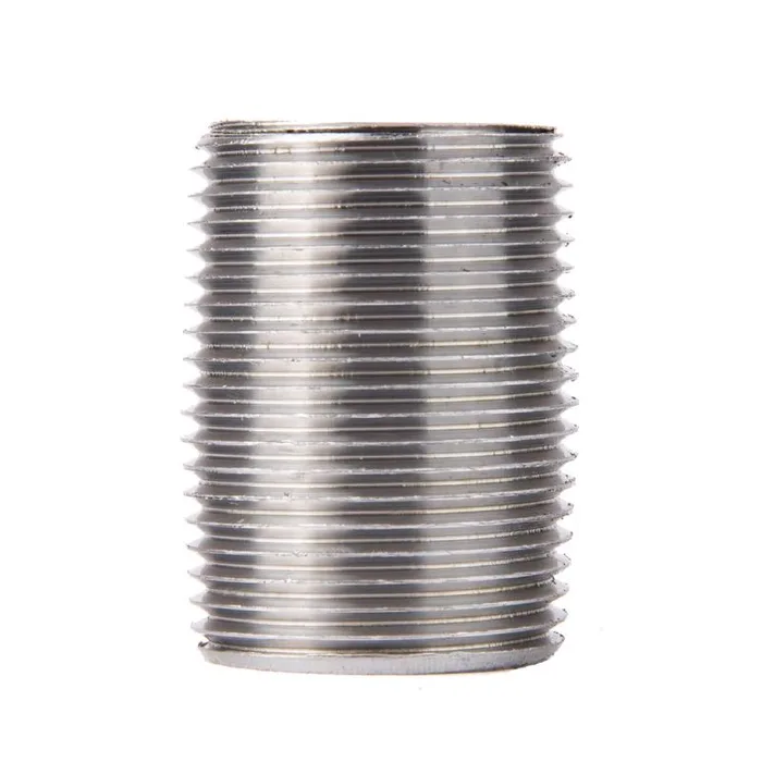 STZ Industries 1/4 in. MIP each X 1/4 in. D MIP Galvanized Steel Close Nipple (Pack of 5)