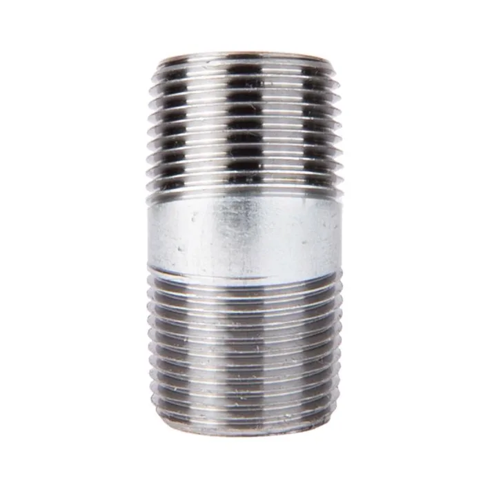 STZ Industries 3/4 in. MIP each X 3/4 in. D MIP Galvanized Steel 2 in. L Nipple (Pack of 5)