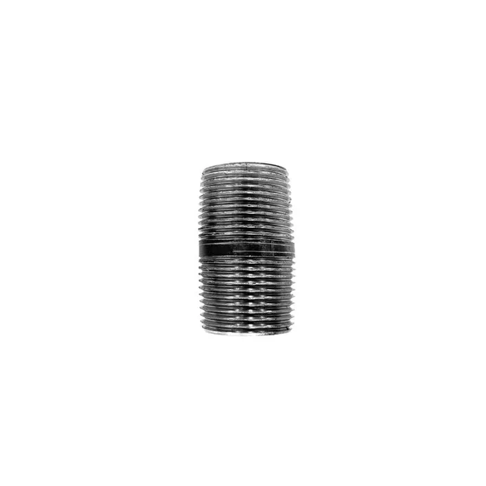 STZ Industries 3/4 in. MIP each X 3/4 in. D MIP Black Steel 1-1/2 in. L Nipple (Pack of 5)