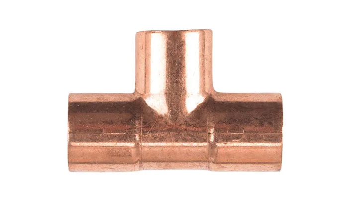NIBCO 3/4 in. Sweat X 3/4 in. D Sweat Copper Tee 1 pk (Pack of 10)