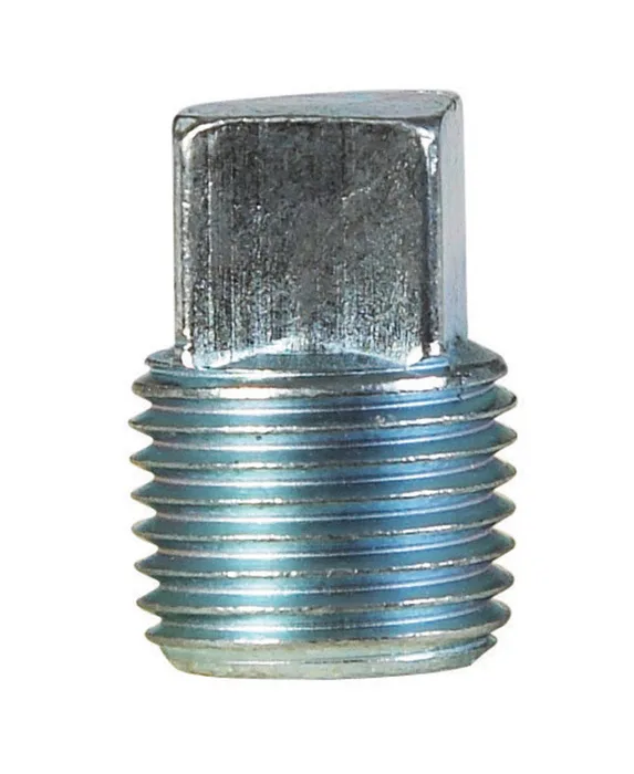 Billco Corporation 3/4 in. MPT Galvanized Square Head Plug (Pack of 5)