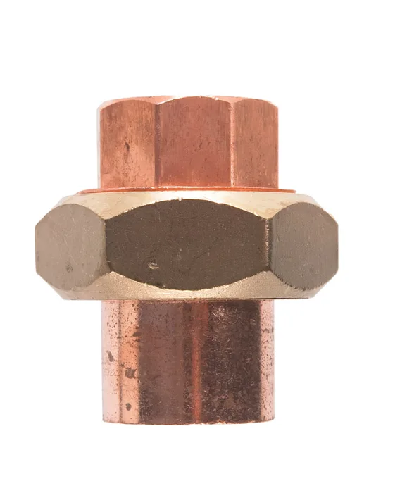 NIBCO 1-1/2 in. Sweat X 1-1/2 in. D Sweat Copper Union 1 pk