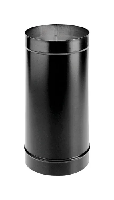 DuraVent 6 in. D X 12 in. L Galvanized Steel Double Wall Stove Pipe