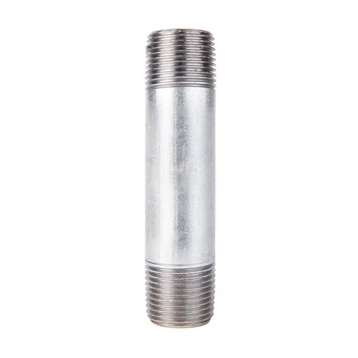 STZ Industries 1/8 in. MIP each X 1/8 in. D MIP Galvanized Steel 3-1/2 in. L Nipple (Pack of 5)