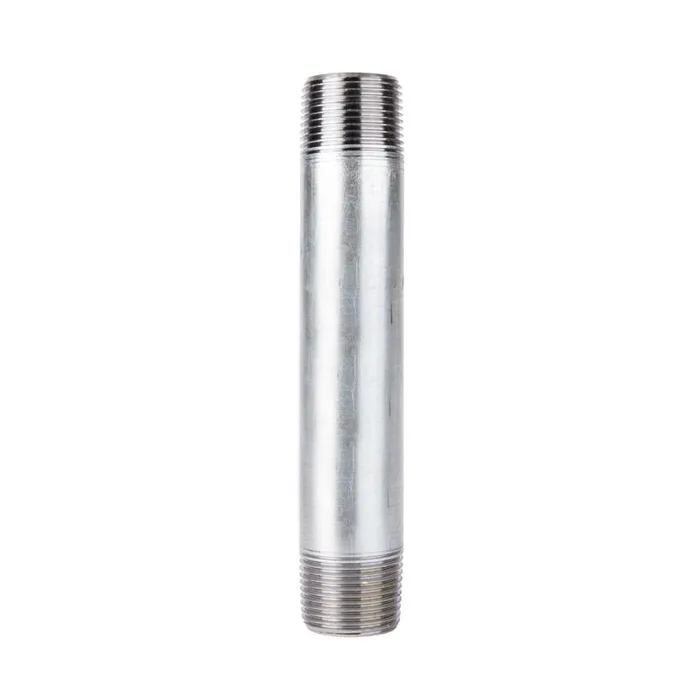 STZ Industries 2 in. MIP each X 2 in. D MIP Galvanized Steel 7 in. L Nipple