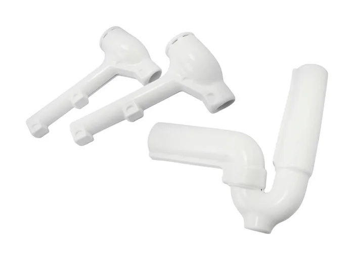 Keeney Satin White Safety Guard Kit Polyurethane 6 in. H X 7 in. L