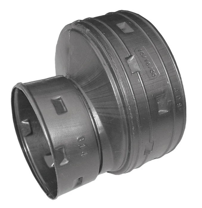 Advanced Drainage Systems 3 in. Snap X 4 in. D Snap Polyethylene 4-1/2 in. Coupler 1 pk