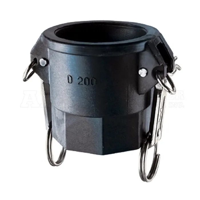 Abbott Rubber Polypropylene 1-1/2 in. D X 1-1/2 in. D Female Coupler 1 pk