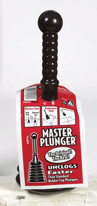 GT Water Products Master Plunger Mini Plunger 12 in. L X 4 in. D