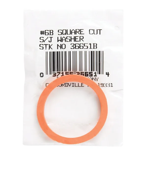 Danco 1-1/2 in. D Rubber Washer 1 pk (Pack of 5)