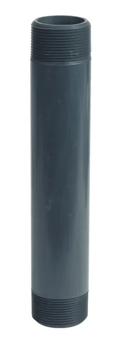 BK Products Schedule 80 1-1/2 in. MIP X 1-1/2 in. D MIP PVC 10 in. Nipple 1 pk