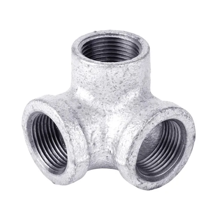STZ Industries 1/2 in. FIP each X 1/2 in. D FIP 1/2 in. D FIP Galvanized Malleable Iron Side Out Elb