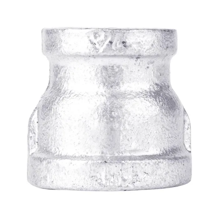 STZ Industries 1-1/2 in. FIP each X 1/2 in. D FIP Galvanized Malleable Iron Reducing Coupling