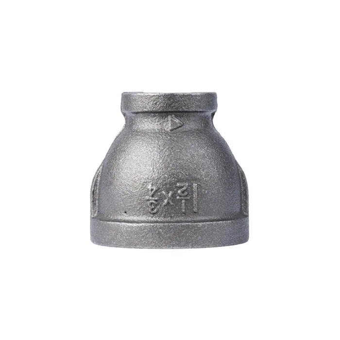 STZ Industries 1-1/2 in. FIP each X 3/4 in. D FIP Black Malleable Iron Reducing Coupling