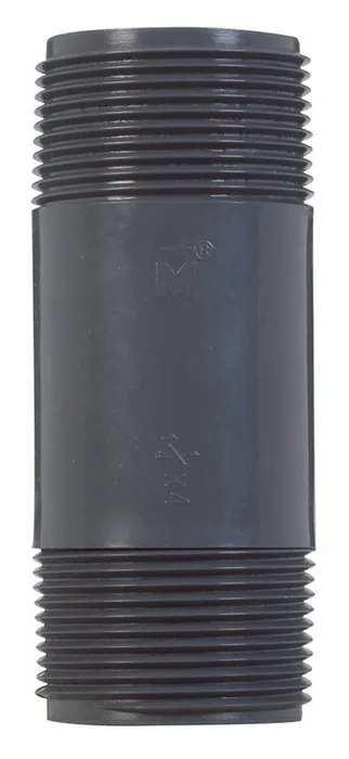 B&K Schedule 80 1-1/4 in. MIP X 1-1/4 in. D MIP PVC 4 in. Nipple 1 pk