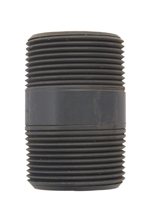 B&K Schedule 80 1-1/4 in. MIP X 1-1/4 in. D MIP PVC 2-1/2 in. Nipple 1 pk