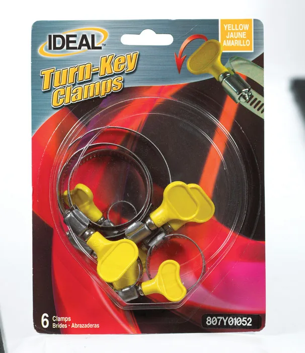 Ideal Tridon 1/4 in to 2-3/4 in. Hose Clamp Stainless Steel Turn Key