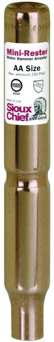 Sioux Chief MiniRester 5/8 in. Sweat in. Closed in. Copper Water Hammer Arrester 1 pk