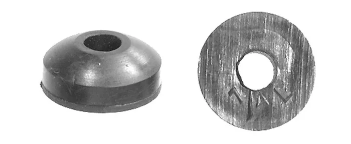 Danco 1/4 in. D Rubber Washer 1 pk (Pack of 5)