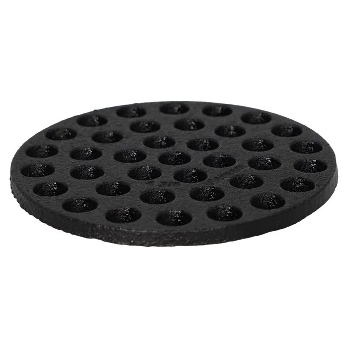 Sioux Chief 4-3/8 in. Matte Black Round Cast Iron Floor Drain Strainer