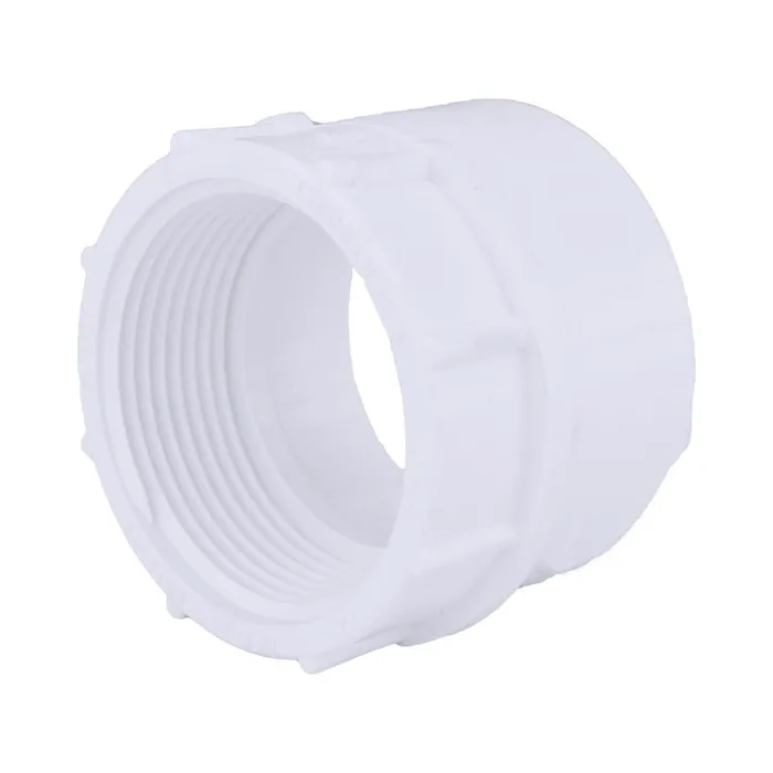 Charlotte Pipe Schedule 40 1-1/2 in. Hub X 1-1/2 in. D FPT PVC Pipe Adapter 1 pk