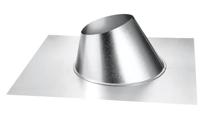 DuraVent DirectVent 6 in. D Galvanized Steel Adjustable Fireplace Roof Flashing (Pack of 6)