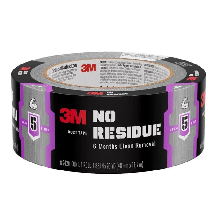 3M 1.88 in. W X 25 yd L Dark Gray Duct Tape
