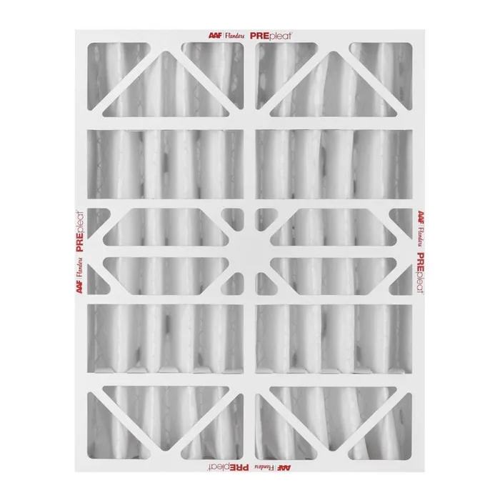 AAF Flanders Prepleat LPD SC M10 20 in. W X 25 in. H X 4 in. Synthetic 8 MERV Pleated Air Filter 1 p (Pack of 6)