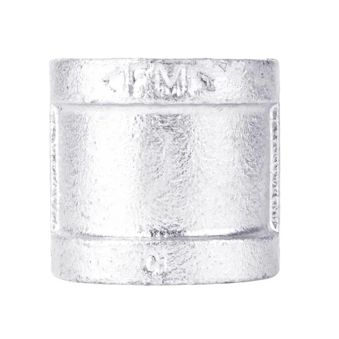 STZ Industries 4 in. FIP each X 4 in. D FIP Galvanized Malleable Iron Coupling