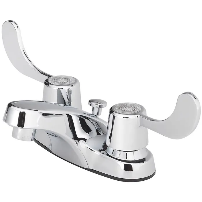 Oakbrook Collection Chrome Traditional Two-Handle Bathroom Sink Faucet 4 in.