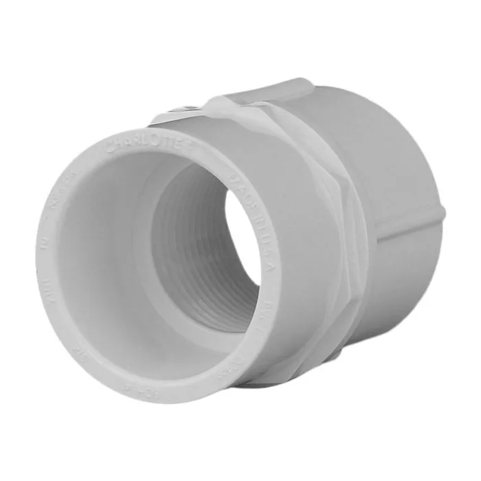 Charlotte Pipe Schedule 40 3/4 in. Slip X 3/4 in. D FPT PVC Pipe Adapter 1 pk (Pack of 25)