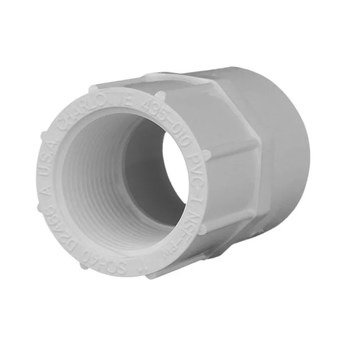 Charlotte Pipe Schedule 40 1 in. Slip X 1 in. D FPT PVC Pipe Adapter 1 pk (Pack of 25)
