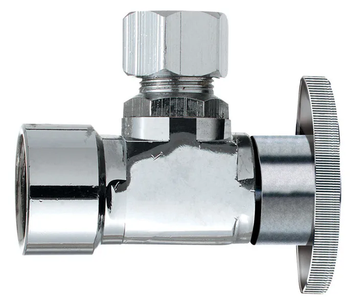 Keeney FIP Compression Brass Angle Stop Valve (Pack of 24)