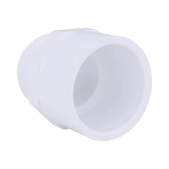 Charlotte Pipe Schedule 40 1-1/4 in. Slip X 1-1/4 in. D MPT PVC Pipe Adapter 1 pk (Pack of 25)