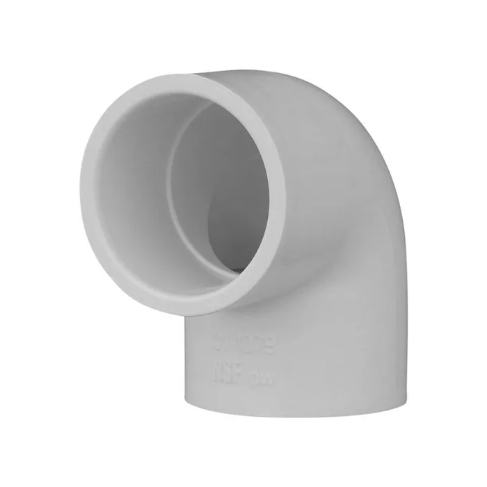 Charlotte Pipe Schedule 40 1 in. Slip X 1 in. D Slip PVC Elbow 1 pk (Pack of 25)