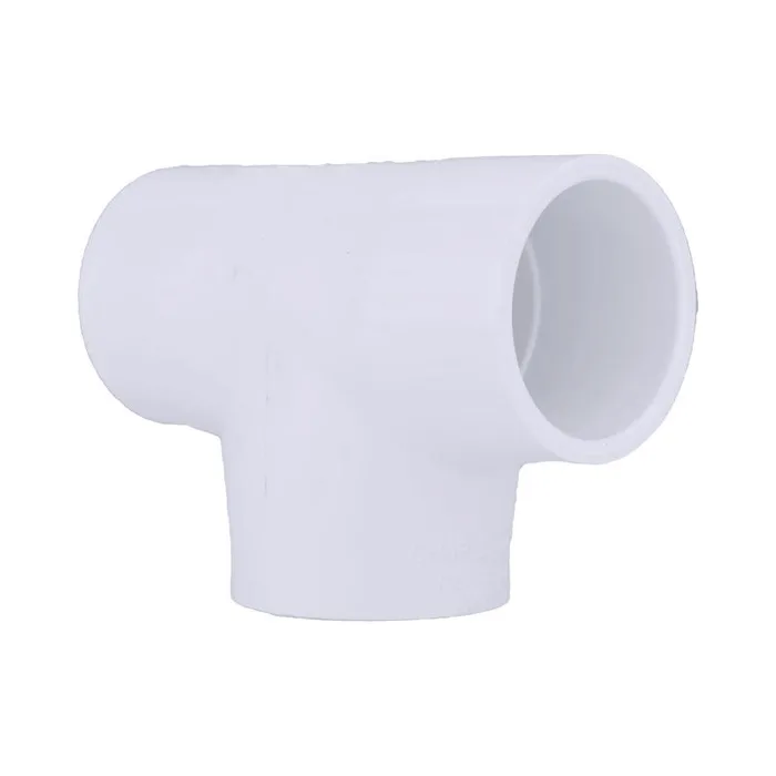 Charlotte Pipe Schedule 40 1-1/4 in. Slip X 1-1/4 in. D Slip PVC Tee 1 pk (Pack of 25)