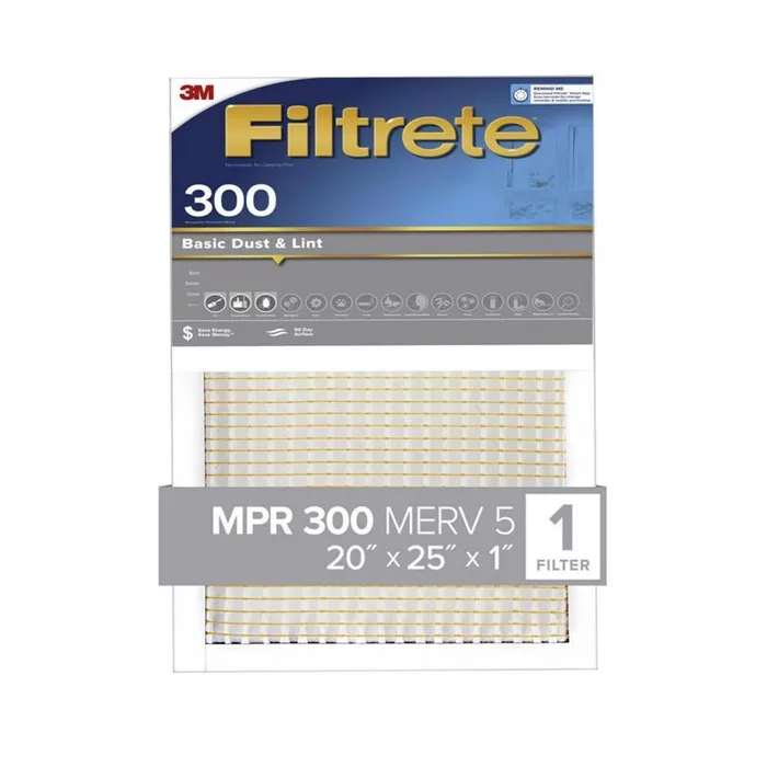 Filtrete 20 in. W X 25 in. H X 1 in. 5 MERV Pleated Air Filter 1 pk (Pack of 4)