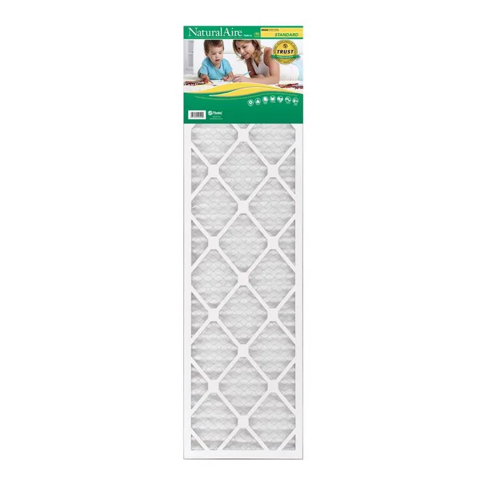 NaturalAire 10 in. W X 36 in. H X 1 in. 8 MERV Pleated Air Filter 1 pk (Pack of 12)