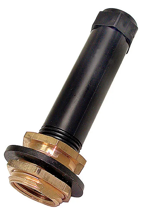 Dial Black Brass Drain/Overflow Pipe Kit